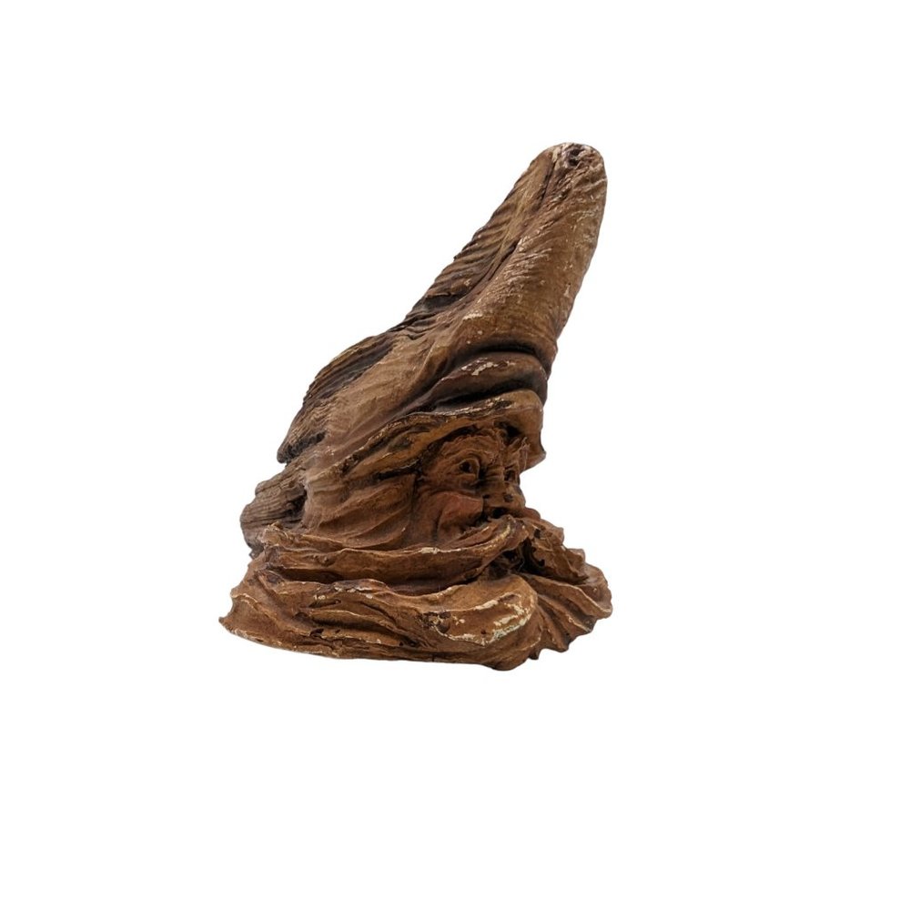 Vintage 1989 Stephen Herrero Knot Knoggins Noggin Faux Wood Folk Art Gusty  1309 - Picture 6 of 9
